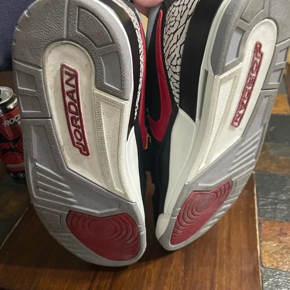 Nike Air JORDAN LEGACY 312 BRED CEMENT (color) EUC size 13 - Picture 7 of 15